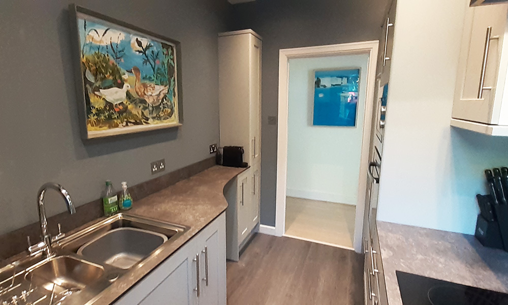 Trelowen kitchen towards hall