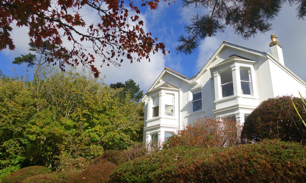 Trewince House from the garden